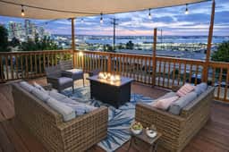 Hot Tub Skyline Deck Near Little Italy • Sleeps 9 - Image 2